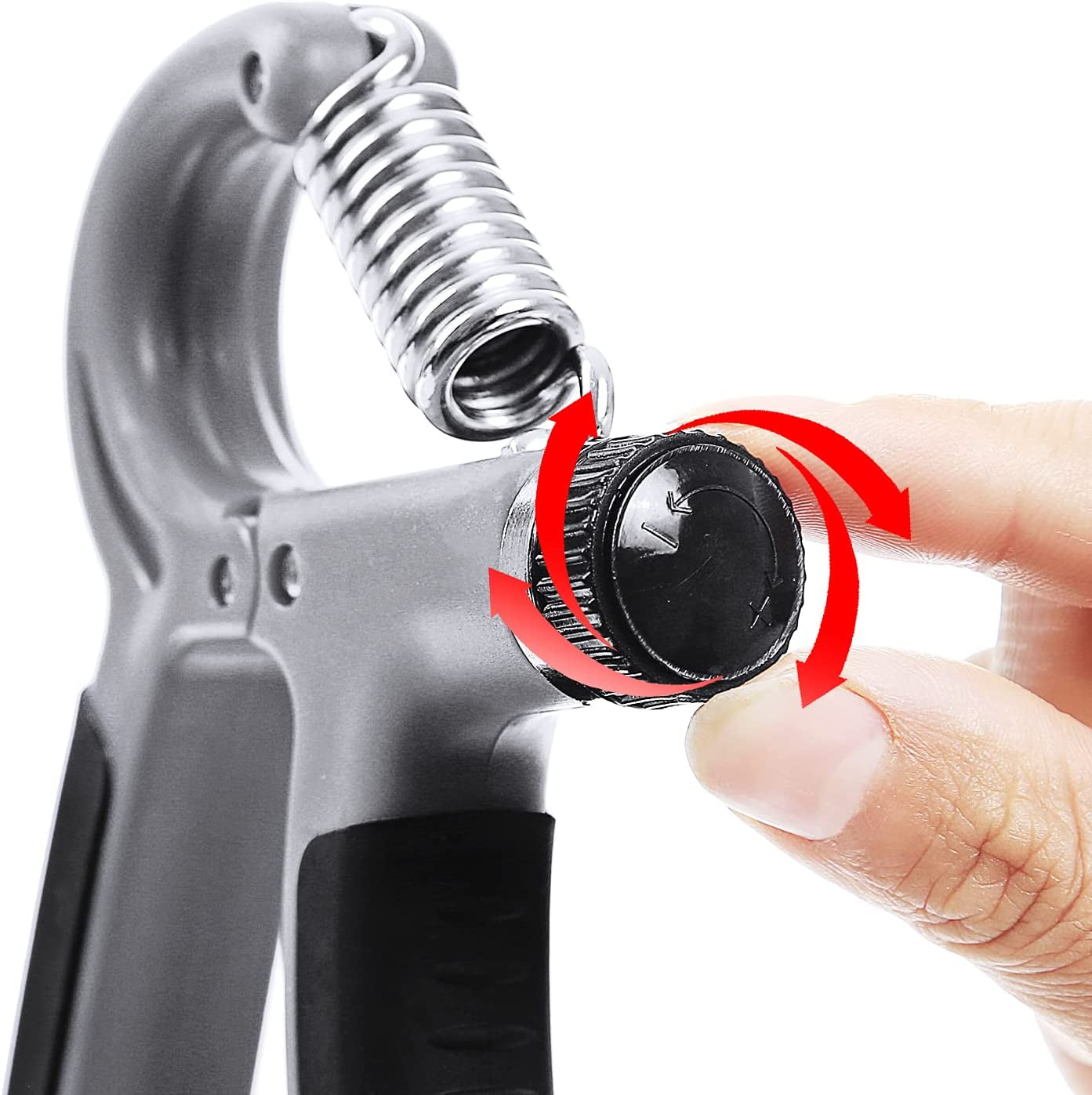 Grip Strength Trainer Hand Grip Strengthener Hand Gripper Counting Grip Strength Grip Trainer Hand Grip Hand Strengthener Adjustable Resistance 11-132Lbs Forearm Strengthener 2 Pack