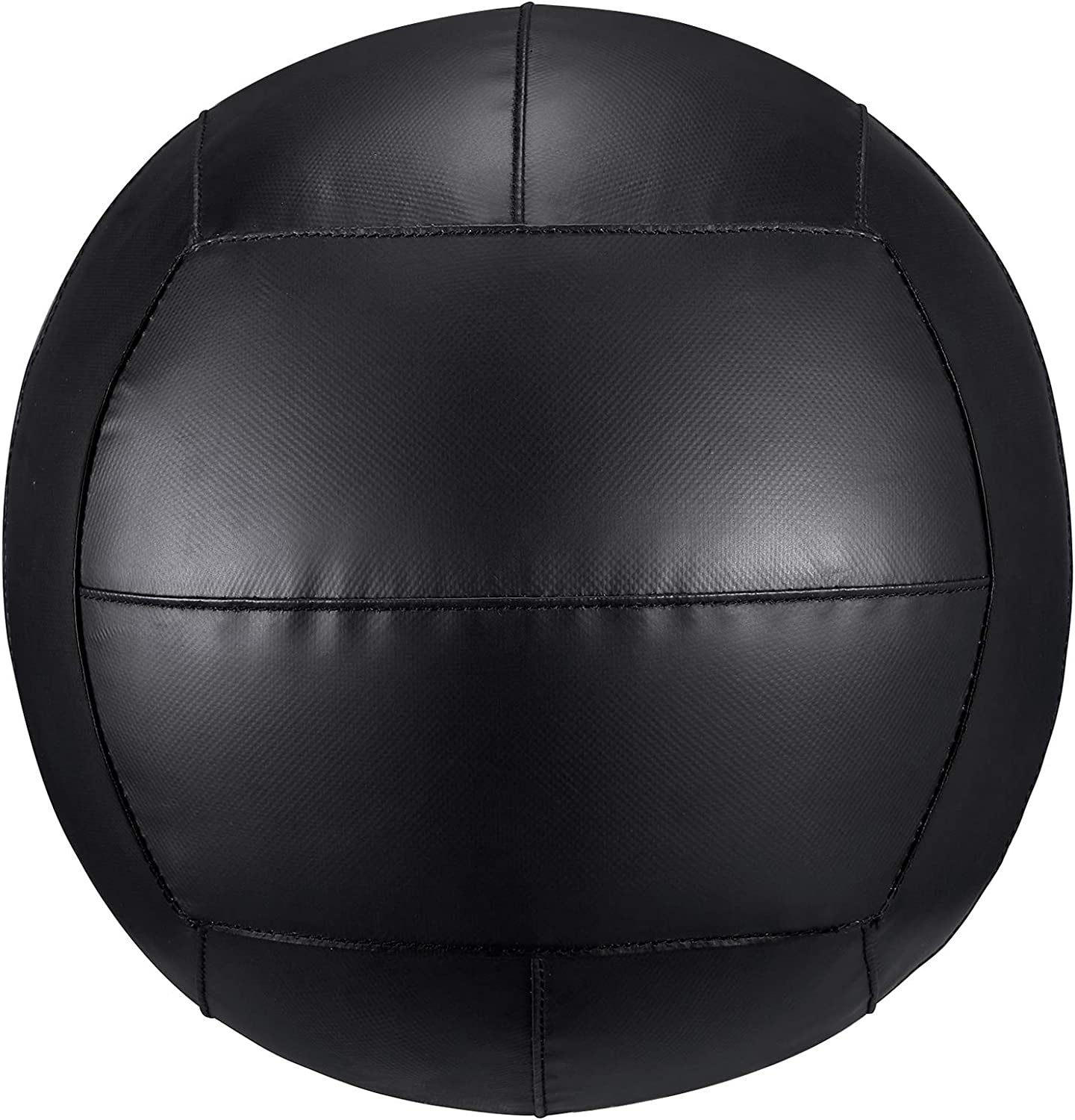 Medicine Ball Exercise Wall Balls for Exercise, 12Lbs Weighted Ball for Working Out, Fitness Medicine Balls for Men Women, Leather with No-Slip Grip