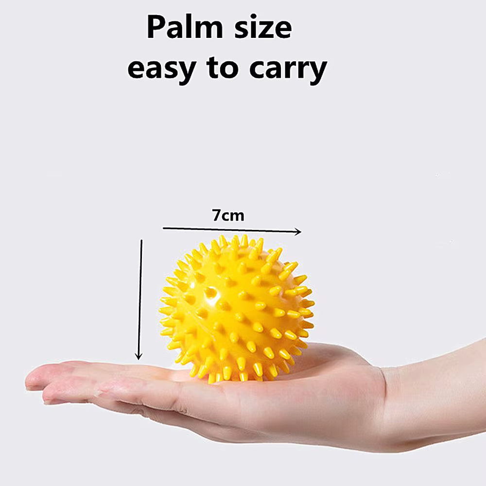 Spiky Massage Ball Exercise Exercise Exercise Hand Foot Pain Relief Plantar Relievers Muscle Soreness Relief Gift to Wife